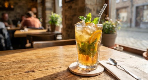 Homemade ice tea